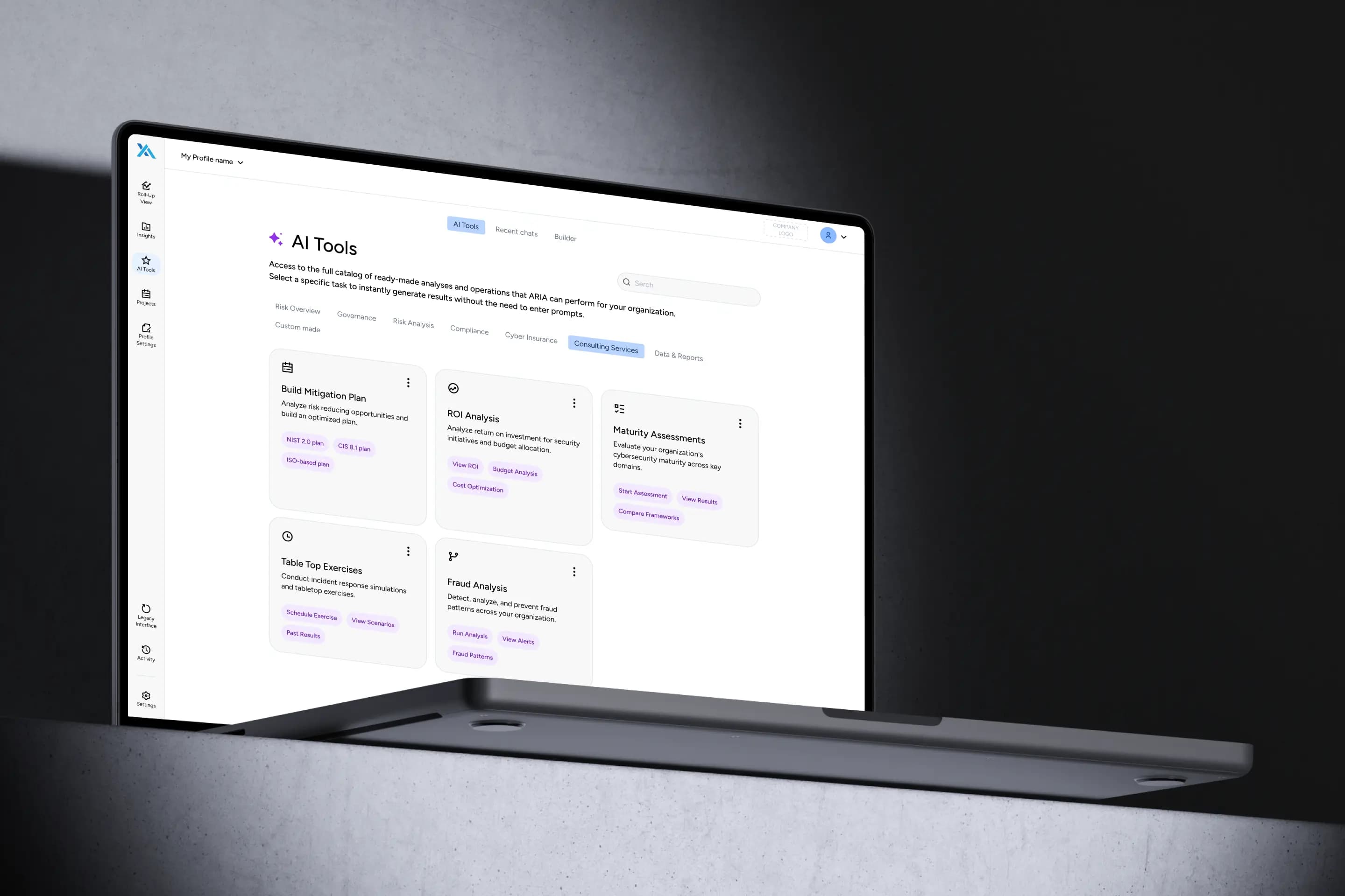 Cybersecurity platform with embedded AI